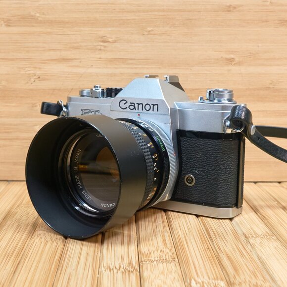 Vintage Canon Ftb QL 35mm Film Camera, with 50mm 1:1.8 FD Lens, Made in Japan - Picture 4 of 9